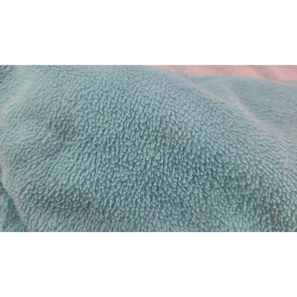 Y2K Blue Angel Plush Pillow 15x15 Embroidered Blonde Aesthetic Fleece Star Decor - Picture 12 of 12